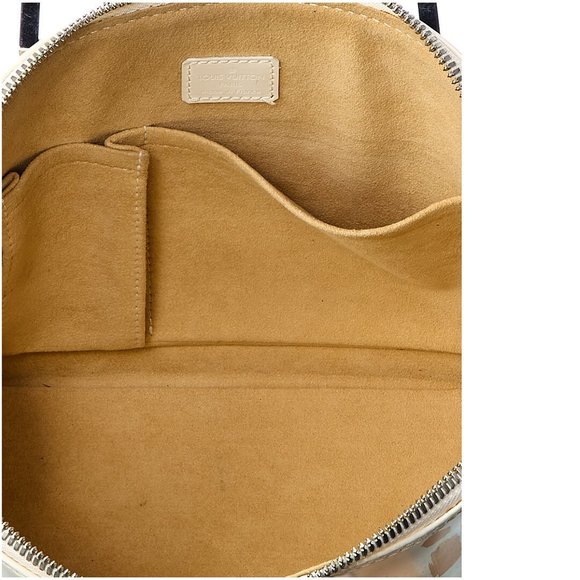 Louis Vuitton White Stephen Sprouse Leather Alma MM (Authentic Pre-Owned) - Picture 4 of 5